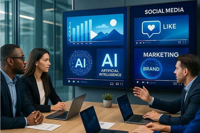 AI-generated video marketing